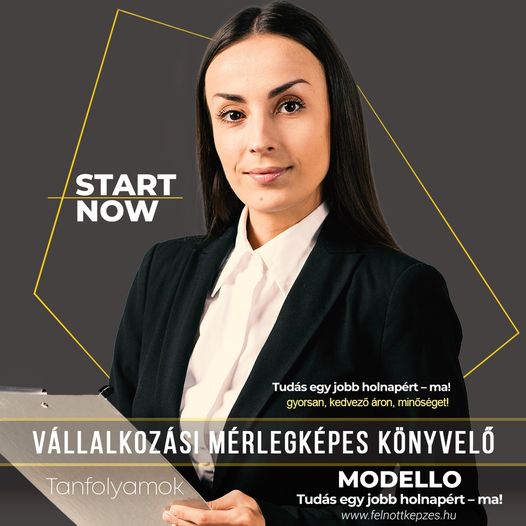 vallalkozoi merlegkepes konyvelo - Felnőttképzés - Tanfolyam - Képzés